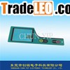 2 keys membrane switch with transparent lcd window