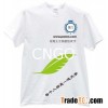 CUSTOM LOGO 180g short sleever white T SHIRT 100%COTTON T-sh