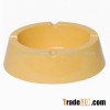 Square Black Melamine Ashtray