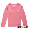 womens crew neck sweatshirts CVC60/40 Woman Crewneck Sweatsh