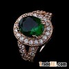 Zircon Copper Ring   GSJ0026