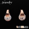 Zircon Copper Earrings  TE0015