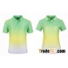 100% Polyester 140gsm Fast Dry Golf Shirt