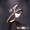 Zircon Copper Ring  GSJ0006