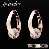 Zircon Copper Earrings  E0234