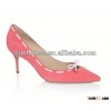 Suede Lining Lady High Heel Dress Shoes