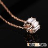 Zircon Copper Necklace  GSC0018