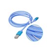 New Metal Alloy with Mesh Weave 1m mobile phone usb cable