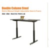 Sit To Stand Desk  Tri Column Alu