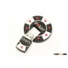 Rounded Poker design USB drive