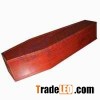 Veneered Coffin with Wood Grain Paper