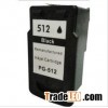 Canon PG512 black remanufacture inkjet cartridge