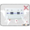 120/86 type wall faceplate