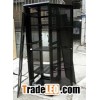 server rack with meshed door cabinet