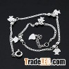 925 Sterling Silver Fish Fashion Anklets