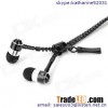 2015 new fashion zip earphones and headphones mobile phone