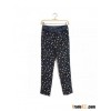 Black Peace Dove Polka Dot Harem Pants