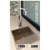 STAINLESS HANDMADE KITCHEN SINK