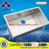 Stainless steel laundry sink