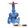 Wedge pattern fluorine plastic lined gate valve