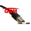 M12 sensor connector with cable