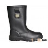 Black Pu rain boot manufacture/supplier in/from China