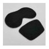 Melors eva new design custom surfboard traction pads