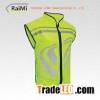 Hi Vis Reflective Safety sports Running Vest