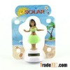 Solar Powered Dancing Hula Girl-Green Suit  (Colors Vary)