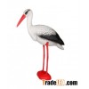 garden decoration plastic crane decoy