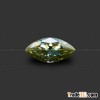 Marquise Green Moissanite