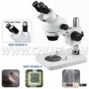 Zoom Stereo Microscope 1:6.5 for PCB Checking  7x to 45x