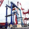 Rubber type lifting container port crane, rubber container gantry crane