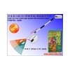 24 teeth 2-in-1 grass rake with telescopic handle