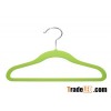 Fashion Space-saving flocked kid Hanger