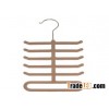 flocked tie Scarf non-slip hanger