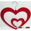 Double Heart Velvet Scarf hanger