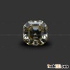 Square Chamfer Step Cut White Moissanite