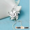 gardenia chain,china Miao,stering silver,pedent necklace,chi