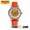 Automatic Mechanical Watch Sapphire Leather Strap B266L