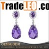 wholesale Amethyst Solid 925 Sterling Silver Earrings