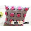 Wholesale Beautiful Handmade Flower Shape Crochet Pillow