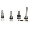 Clamp-in tire valve