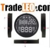 Car HUD Head Up Display OBDII KMH / MPH Overspeed  Alarm