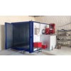 powder coating curing oven chamber with diesel burner
