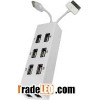 USB 2.0 6-PORT HUB+Ipad data interface