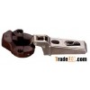 Clip on buffering concealed hinges