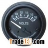 Utrema Black Marine Voltmeter 2-1/16"