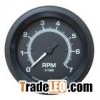 Utrema Black Marine Tachometer 3-3/8"