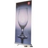 Silver Gray Standard Roll Up Banner